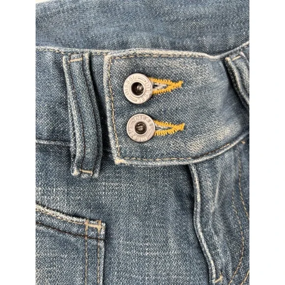 Vintage Diesel Hush Jeans Sz 25 (Meas 26) Made In Italy Bleached Y2K MSRP $475
